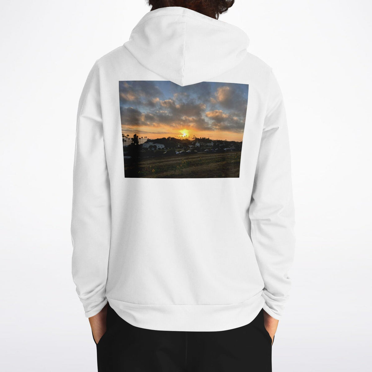 Surfer Smiles Hoodie White