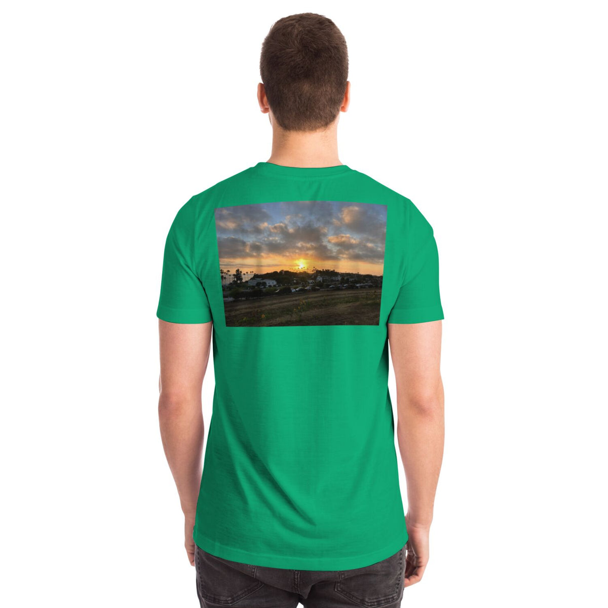Surfer Smiles T-shirt Green