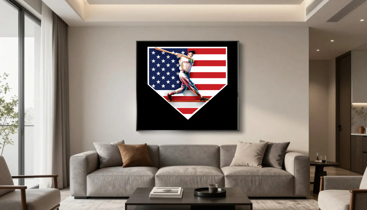 "America’s Hero Ted Williams" Artwork