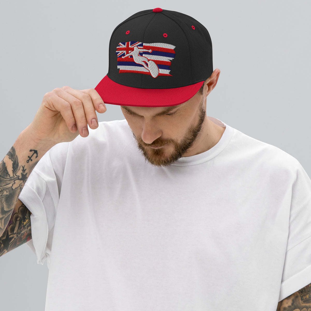 Surf Maverick Aloha Snapback Hat