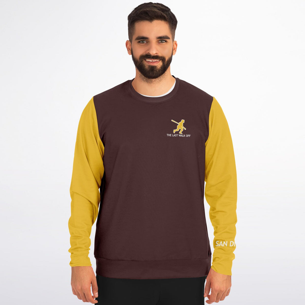 San Diego Brown Gold Long Sleeve Shirt