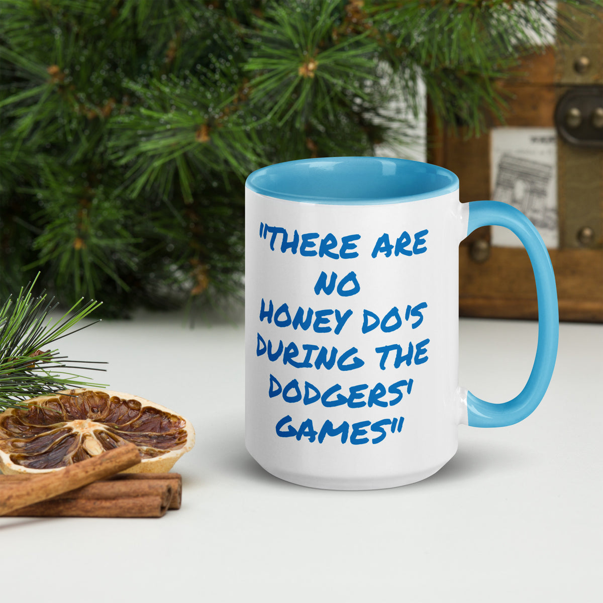 Los Angeles Blue Honey Do White Mug