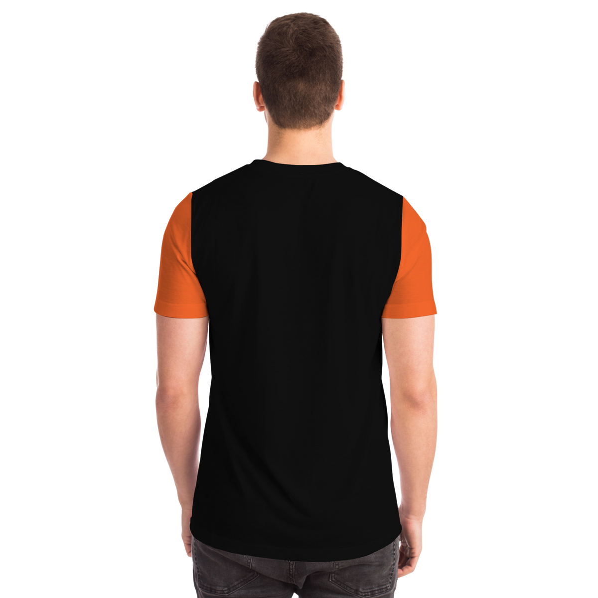San Francisco Black Orange Short Sleeve Shirt