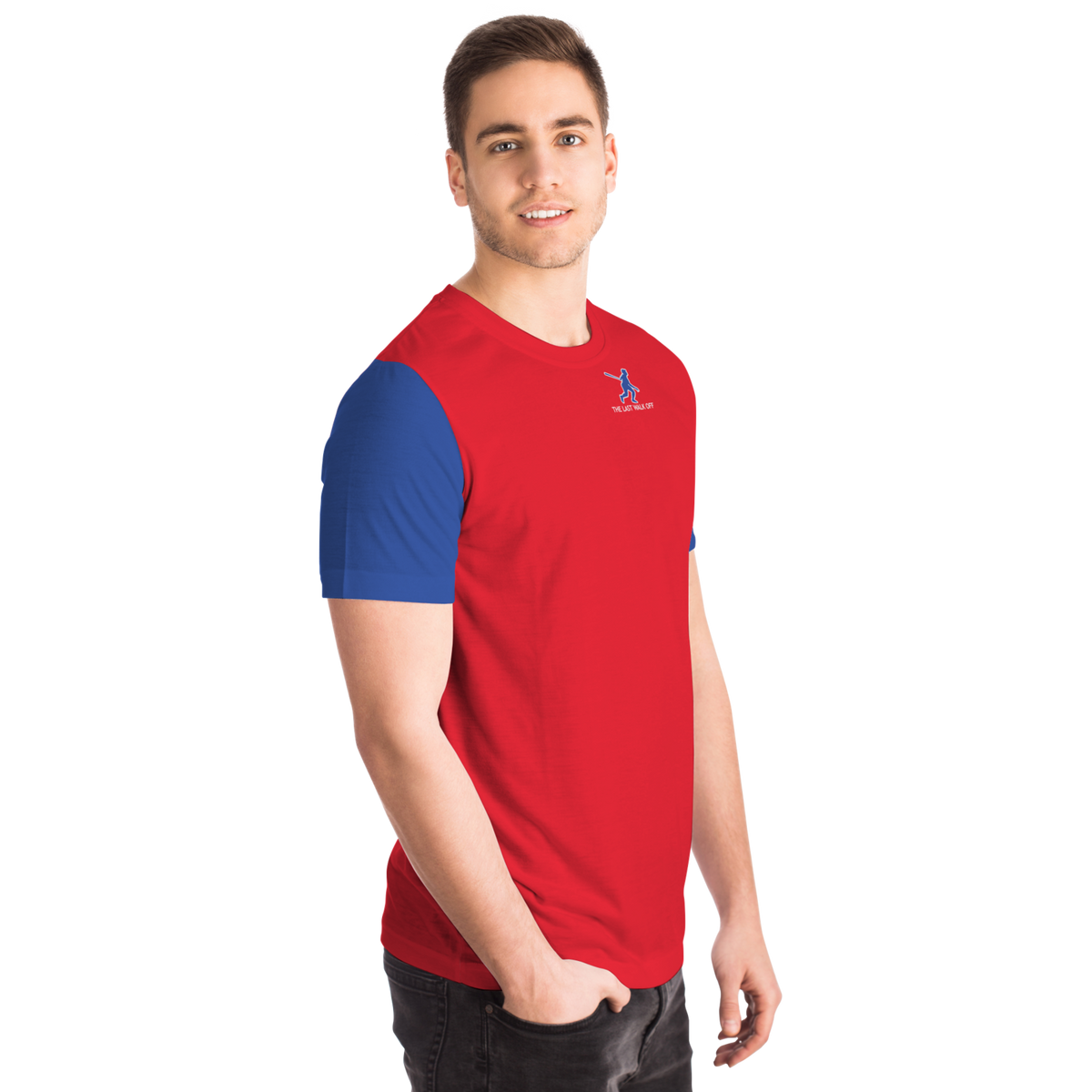 Philadelphia Red Blue Short Sleeve Shirt