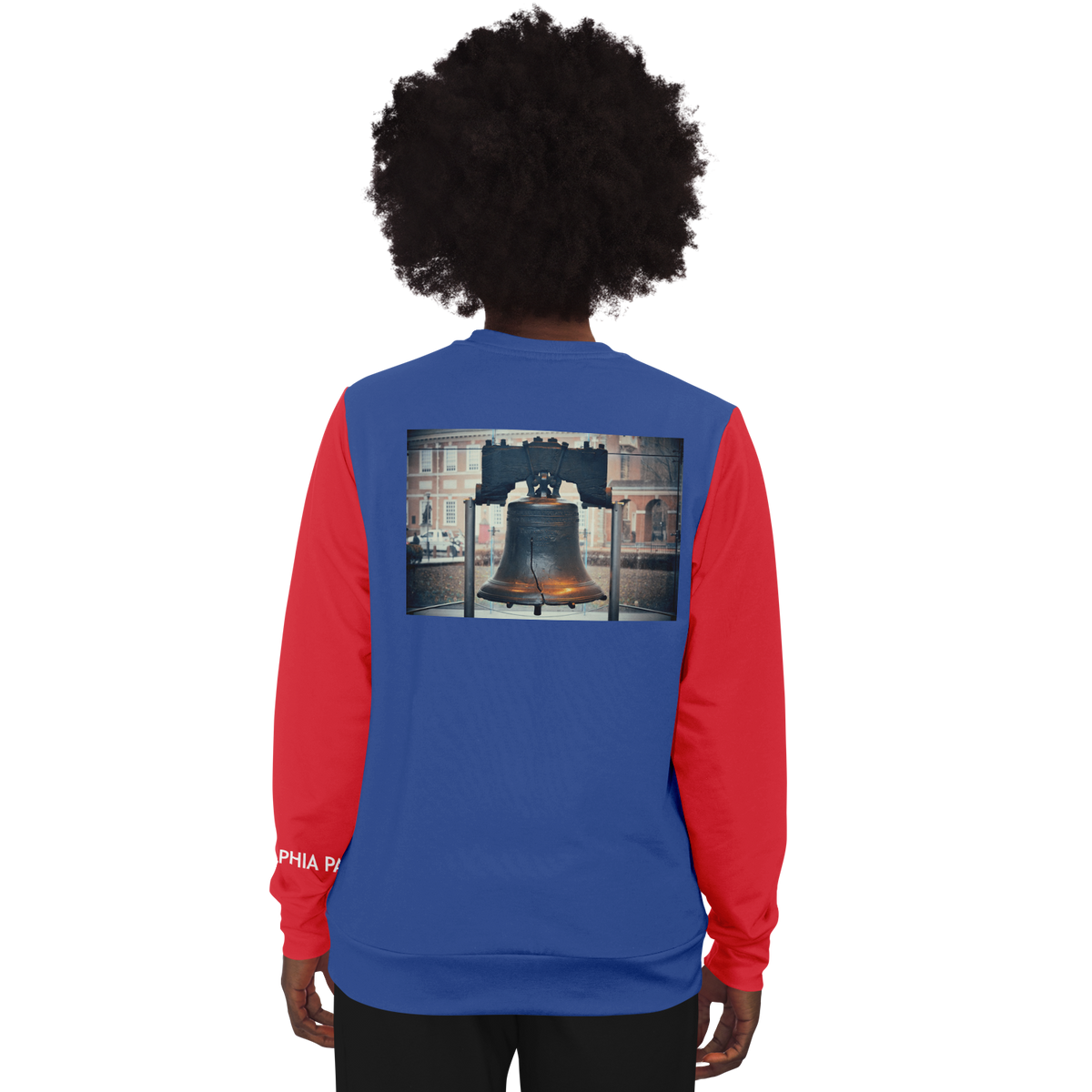 Philadelphia Blue Red Long Sleeve Shirt Liberty Bell