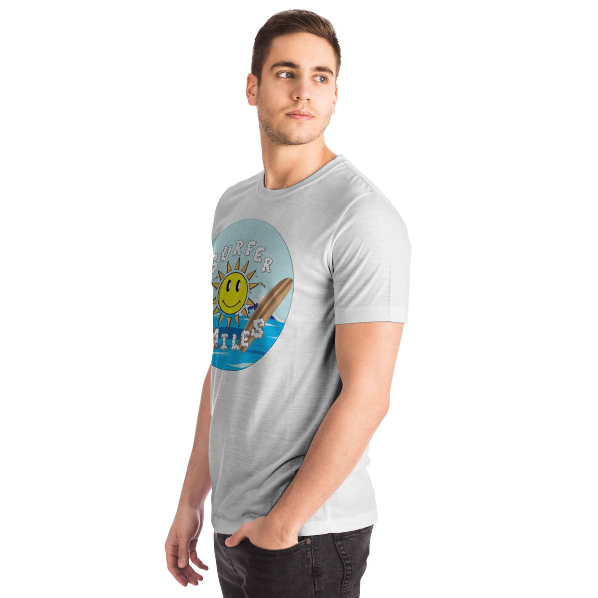 Surfer Smiles T-shirt White