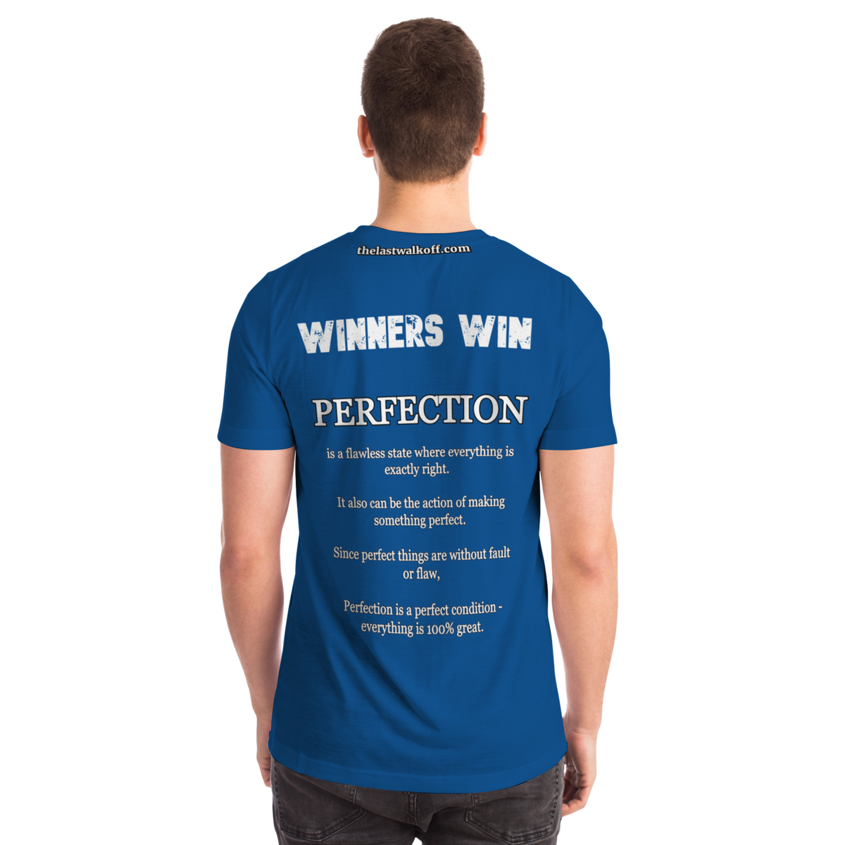 Practice Perfect Winners Win T-Shirt Blue