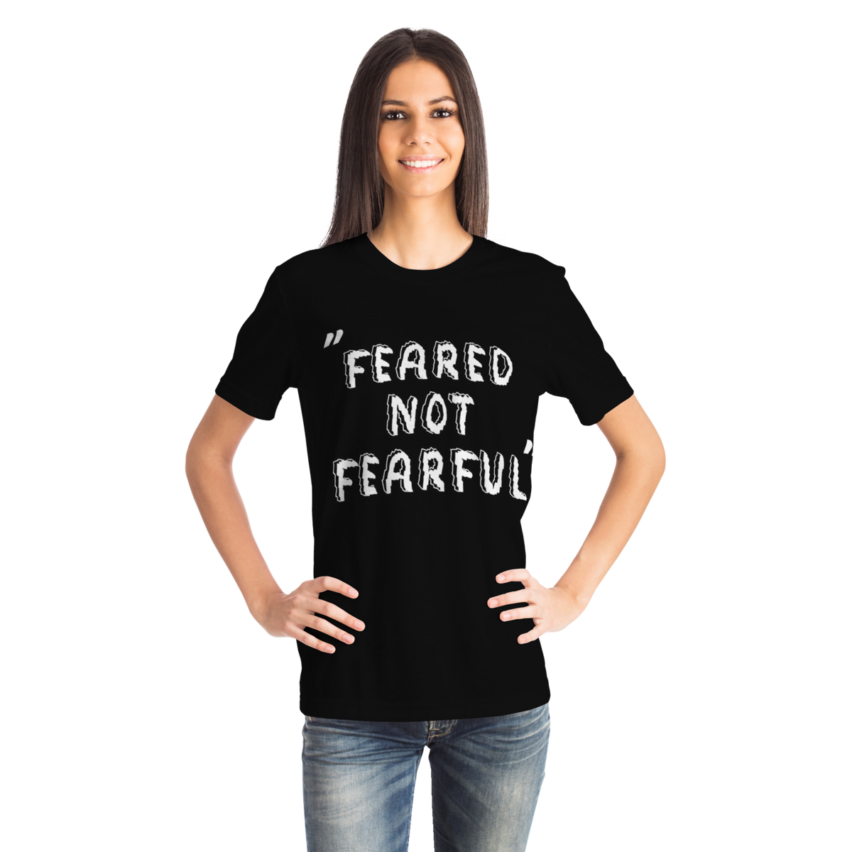 Feared not Fearful Winners Win T-Shirt Black