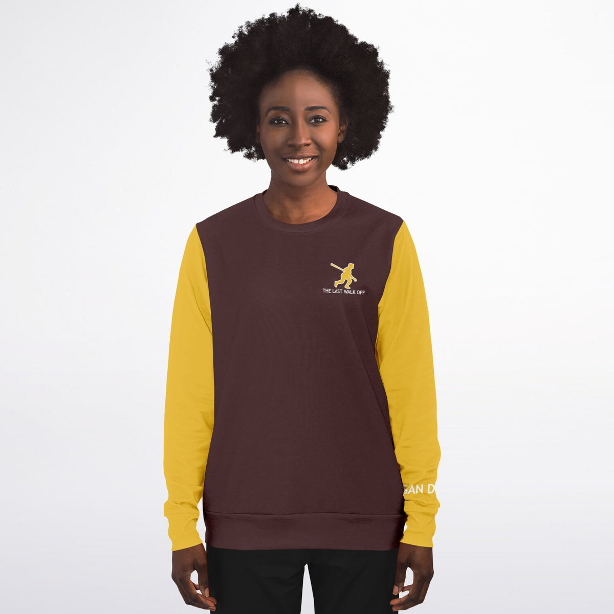 San Diego Brown Gold Long Sleeve Shirt