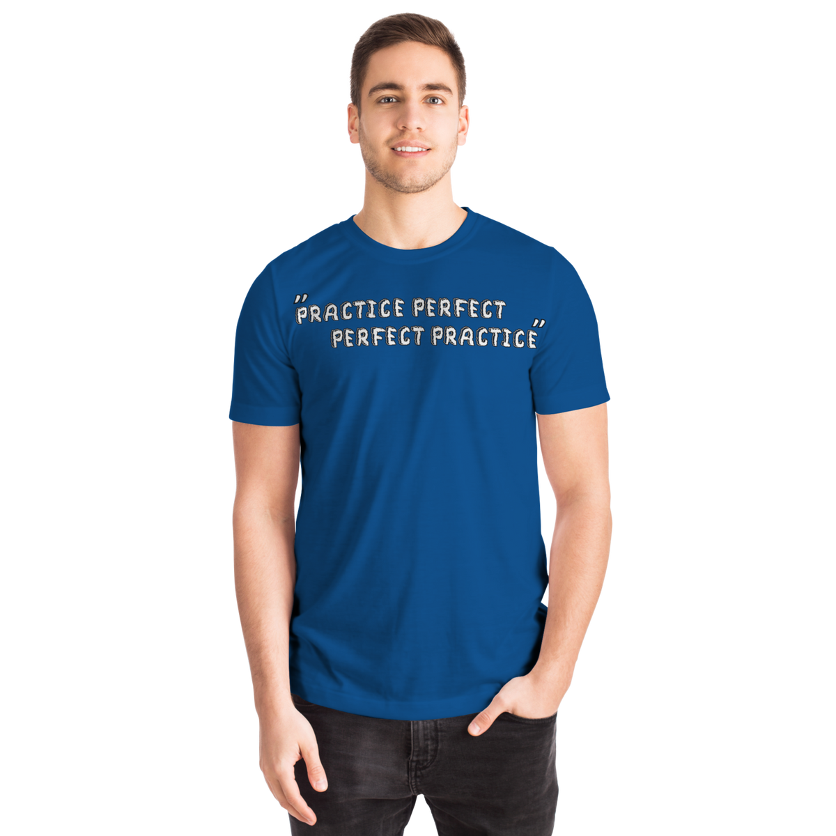 Practice Perfect Winners Win T-Shirt Blue