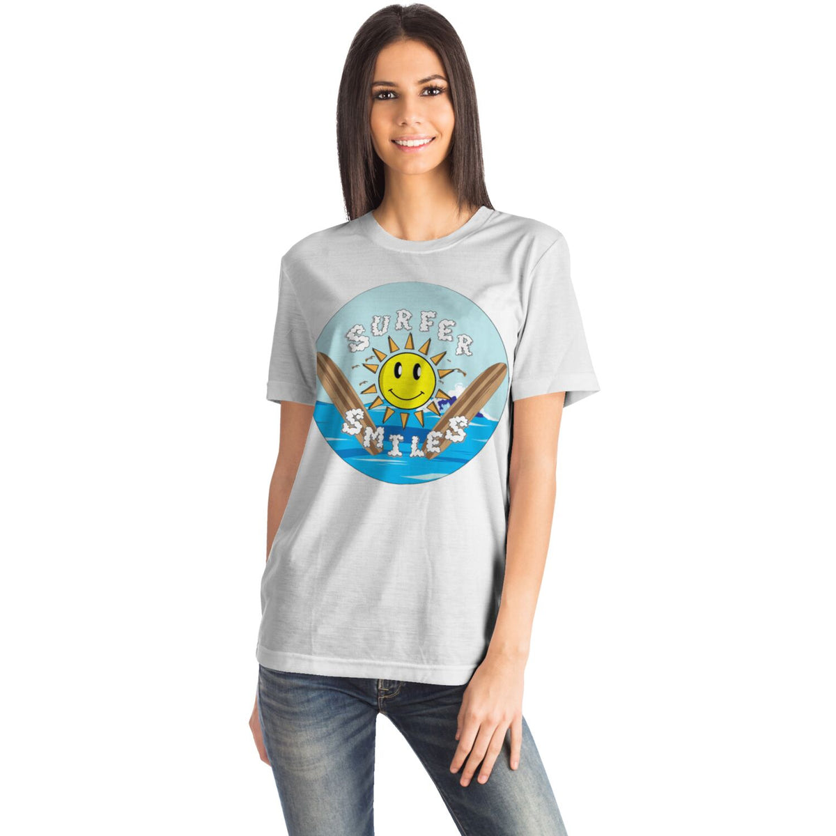 Surfer Smiles T-shirt White