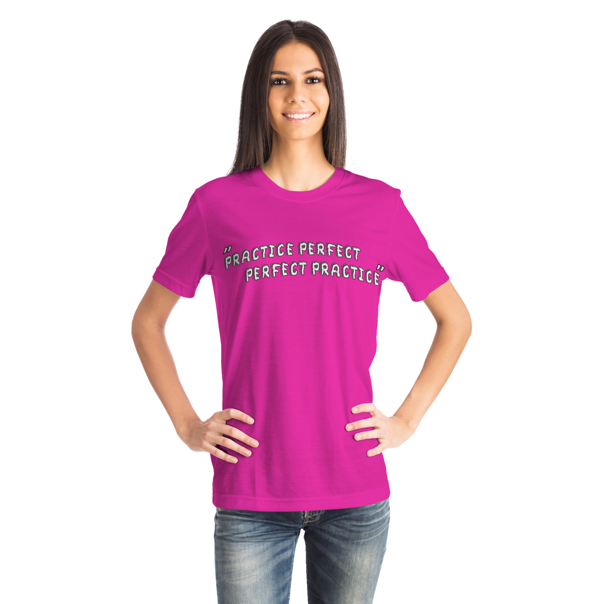Practice Perfect Winners Win T-Shirt Pink