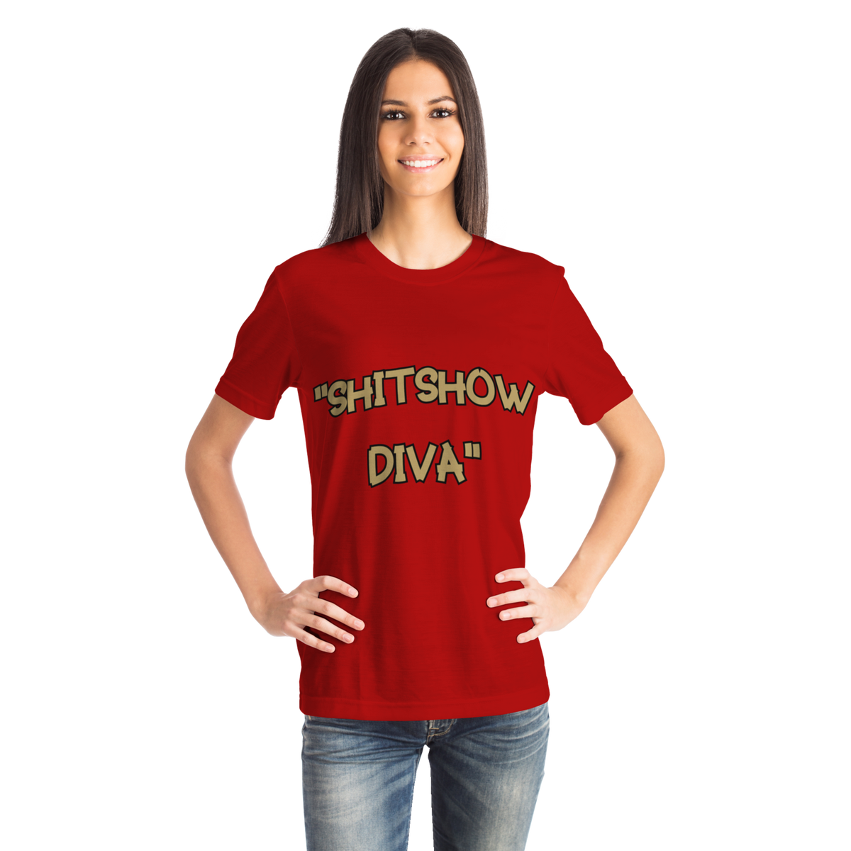 Diva Show T-Shirt Red