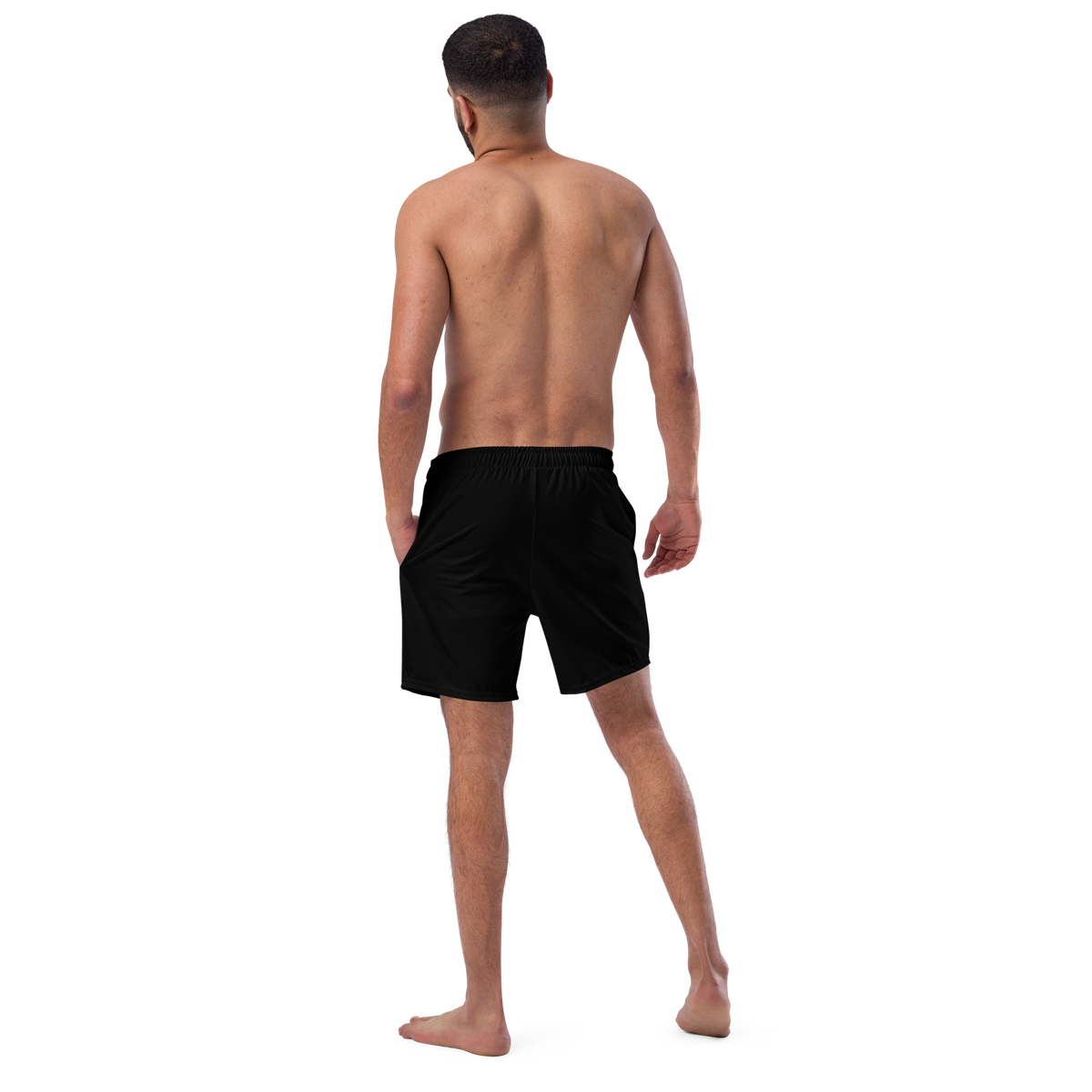 Men's Swim Trunks Black Solo Surf Maverick
