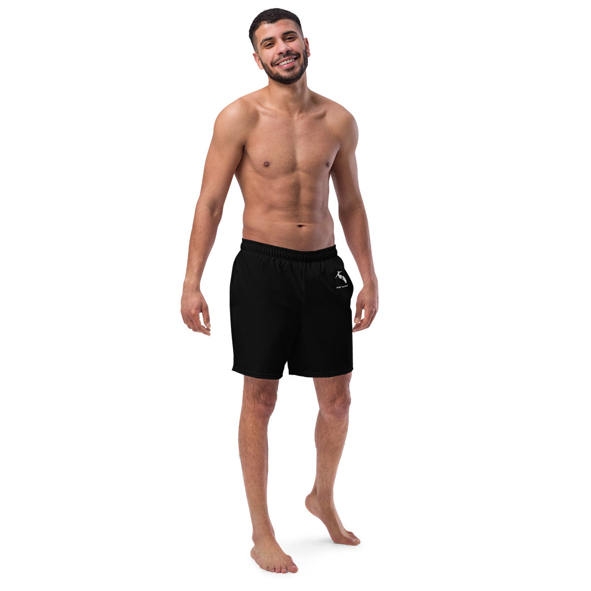 Men's Swim Trunks Black Solo Surf Maverick
