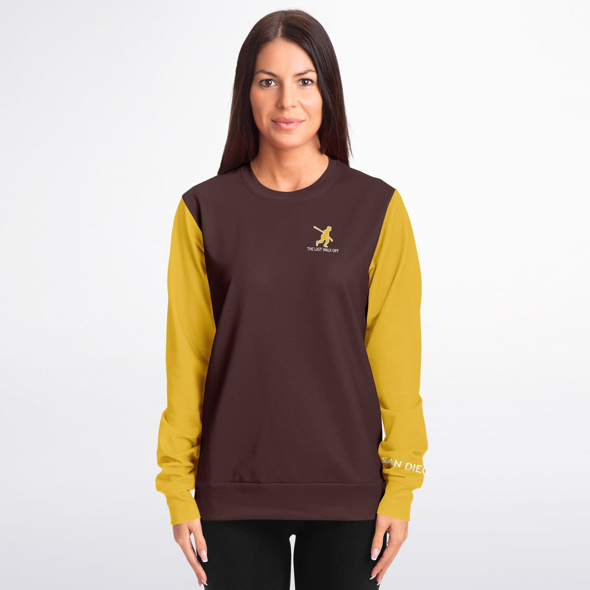 San Diego Brown Gold Long Sleeve Shirt Coronado