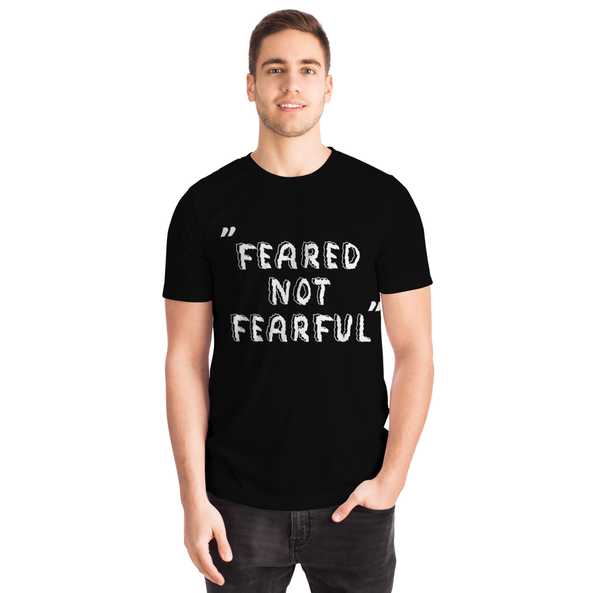 Feared not Fearful Winners Win T-Shirt Black