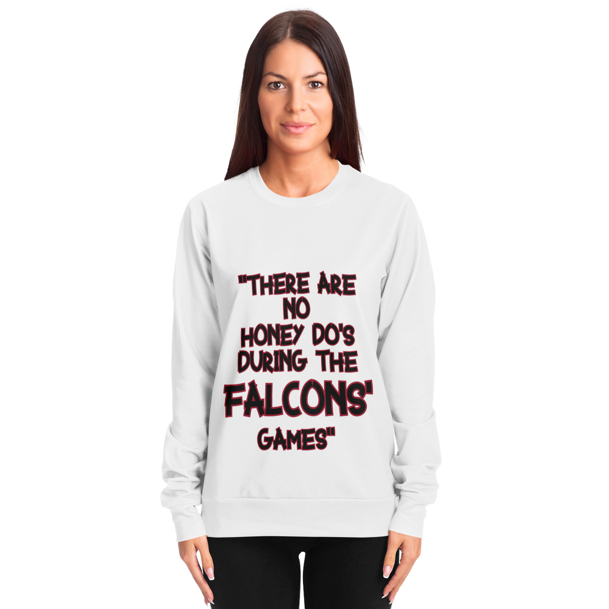 Honey Do's Long Sleeve Shirt Black & Red