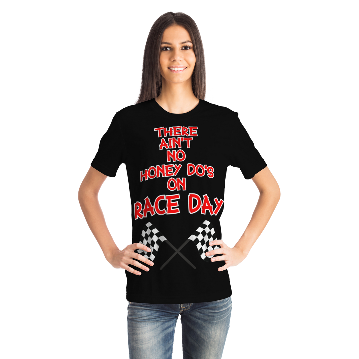 No Honey Do's Race Day T-Shirt Black