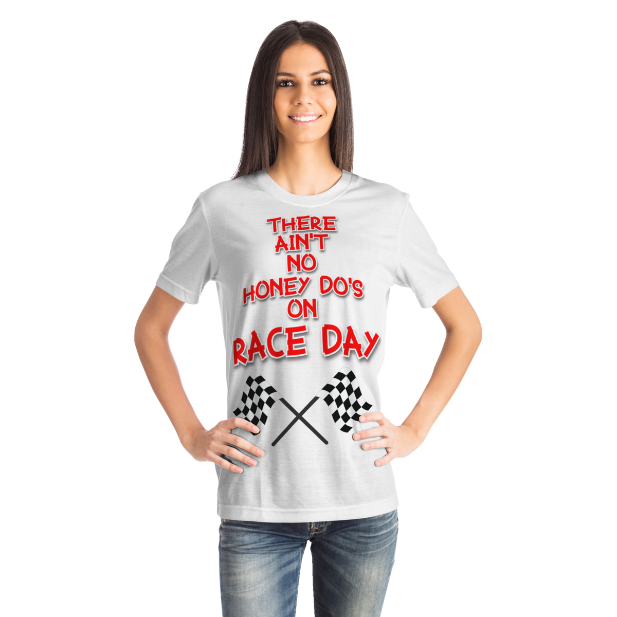 No Honey Do's Race Day 6 T-Shirt White
