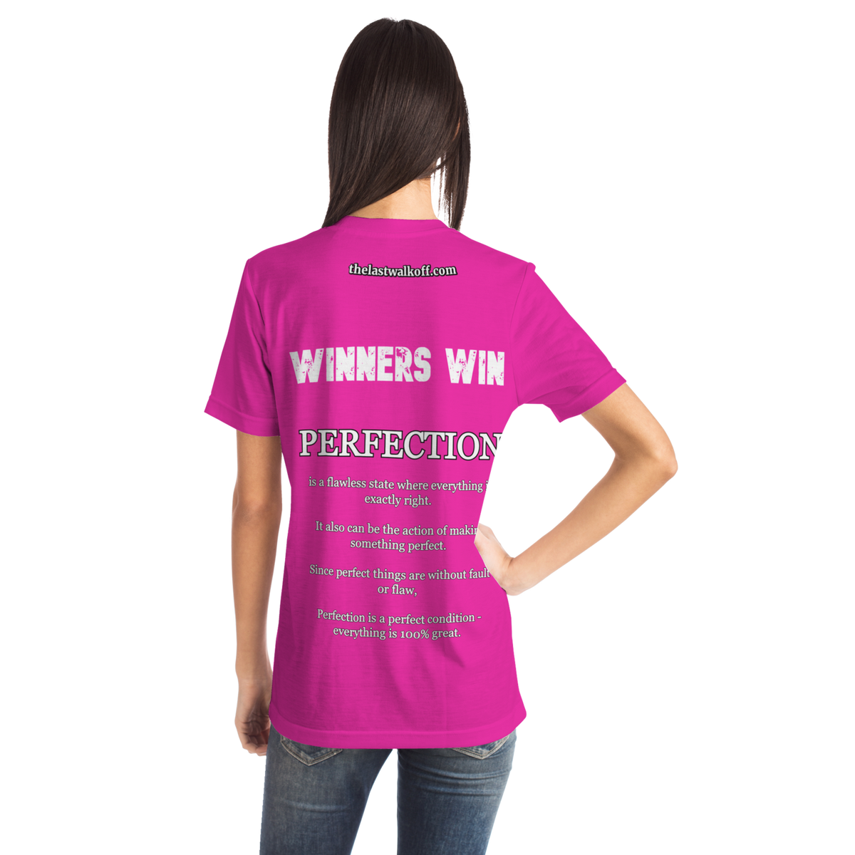 Practice Perfect Winners Win T-Shirt Pink