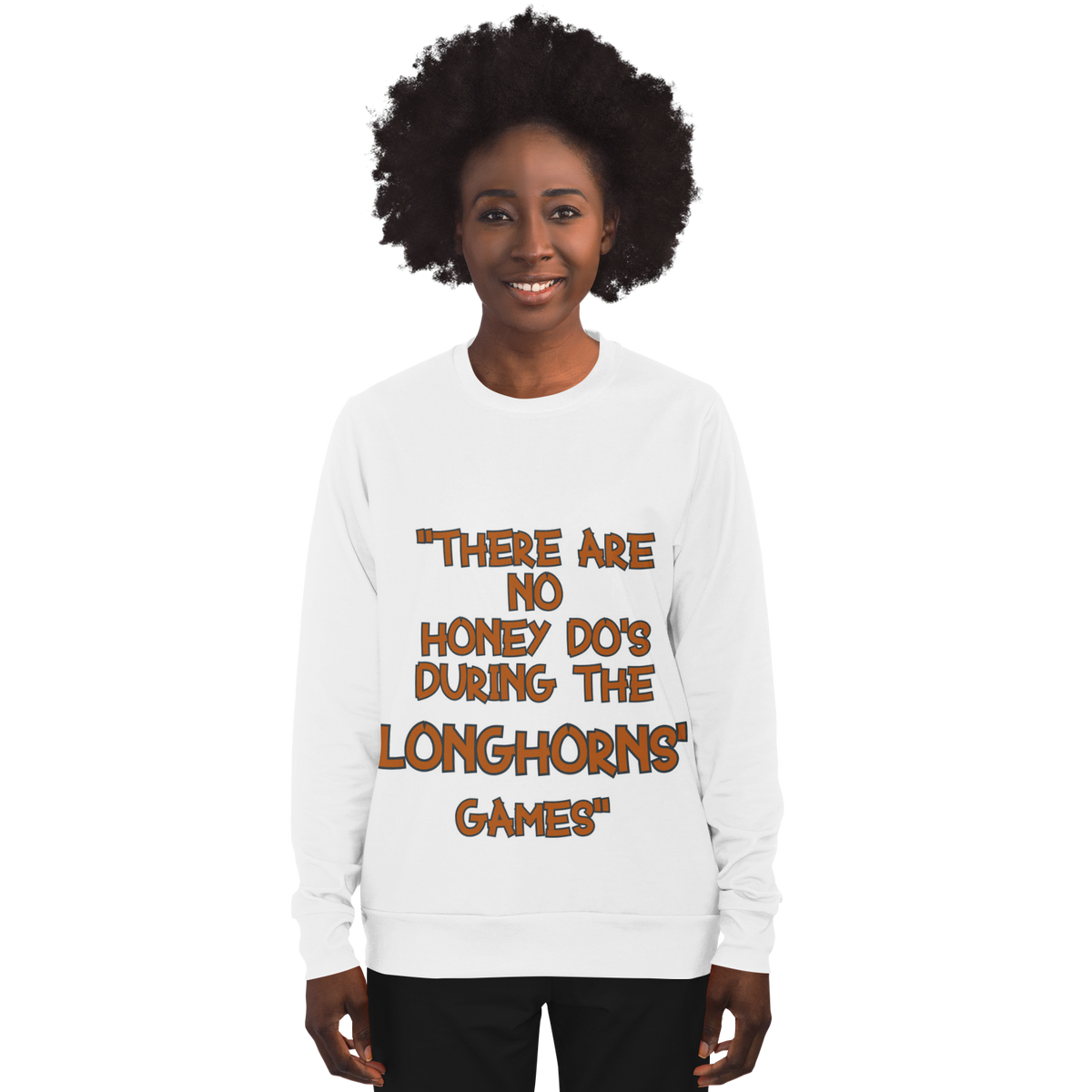 Honey Do's Long Sleeve Shirt Orange & Gray