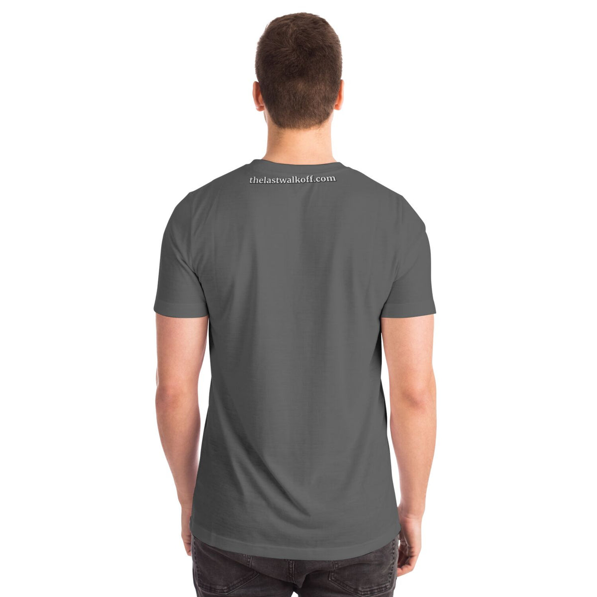 ".406Swing" White Logo Gray Shirt