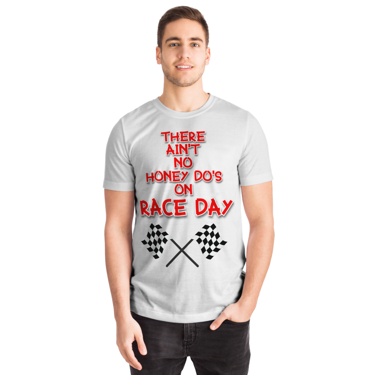 No Honey Do's Race Day 3 T-Shirt White