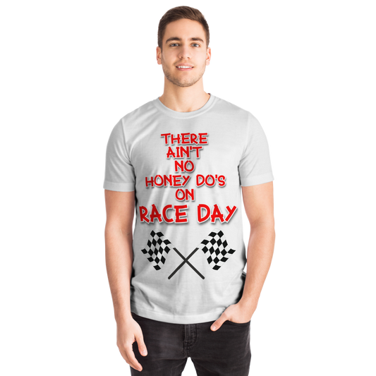 No Honey Do's Race Day T-Shirt White