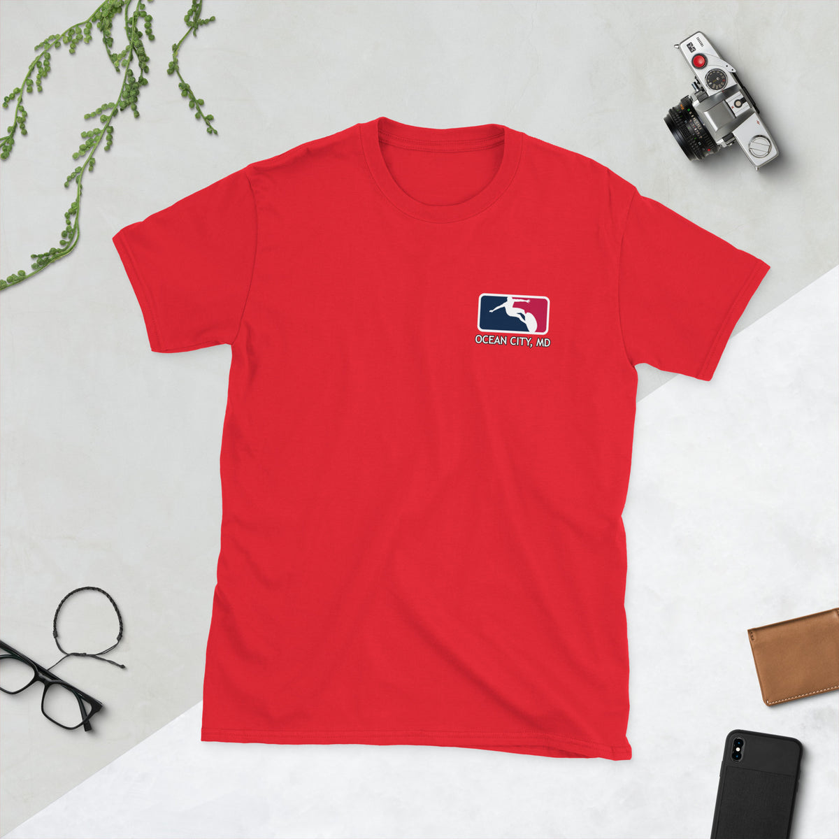 Men's Short Sleeve T-Shirt - 3 Color Surf Maverick OC