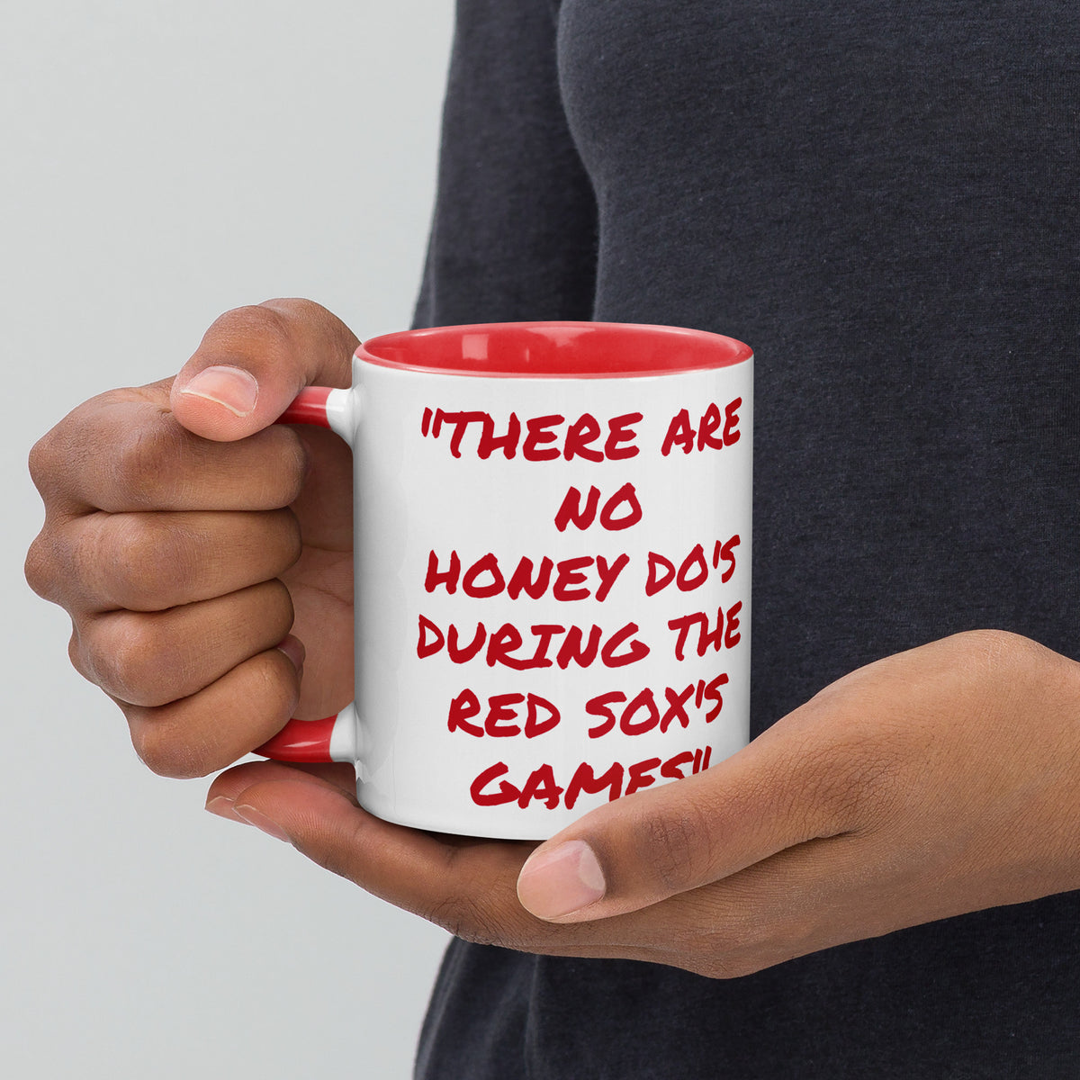 Boston Red Honey Do White Mug