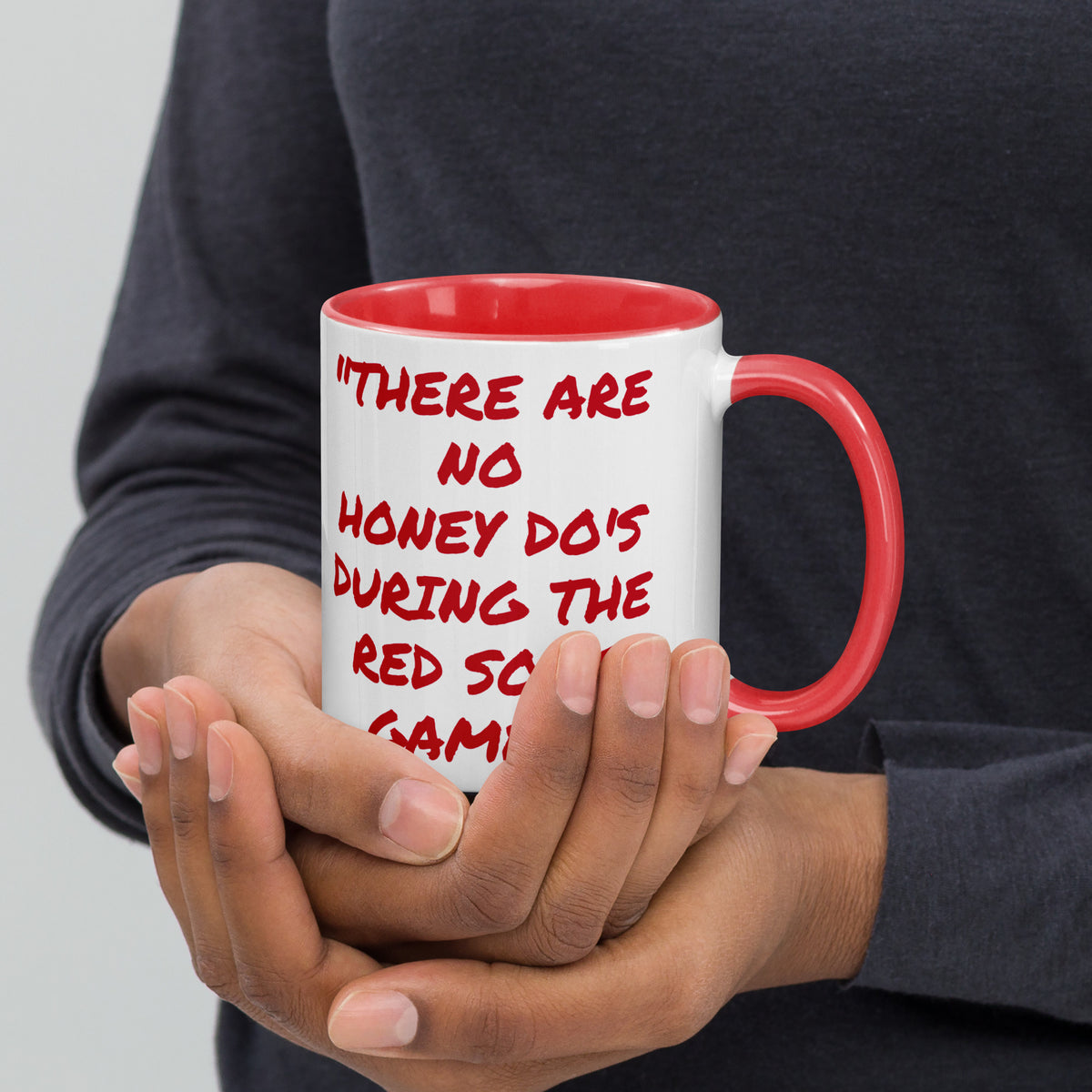 Boston Red Honey Do White Mug