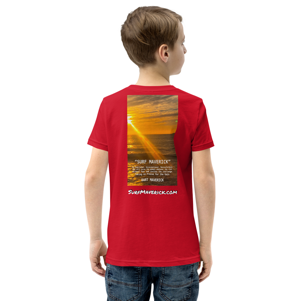 Youth T-Shirt Unisex Solo Surf Maverick