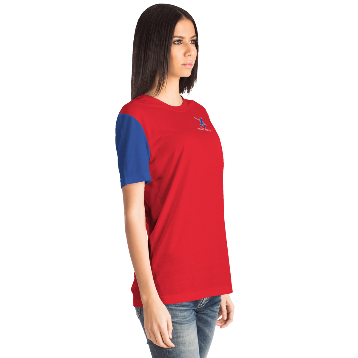 Philadelphia Red Blue Short Sleeve Shirt