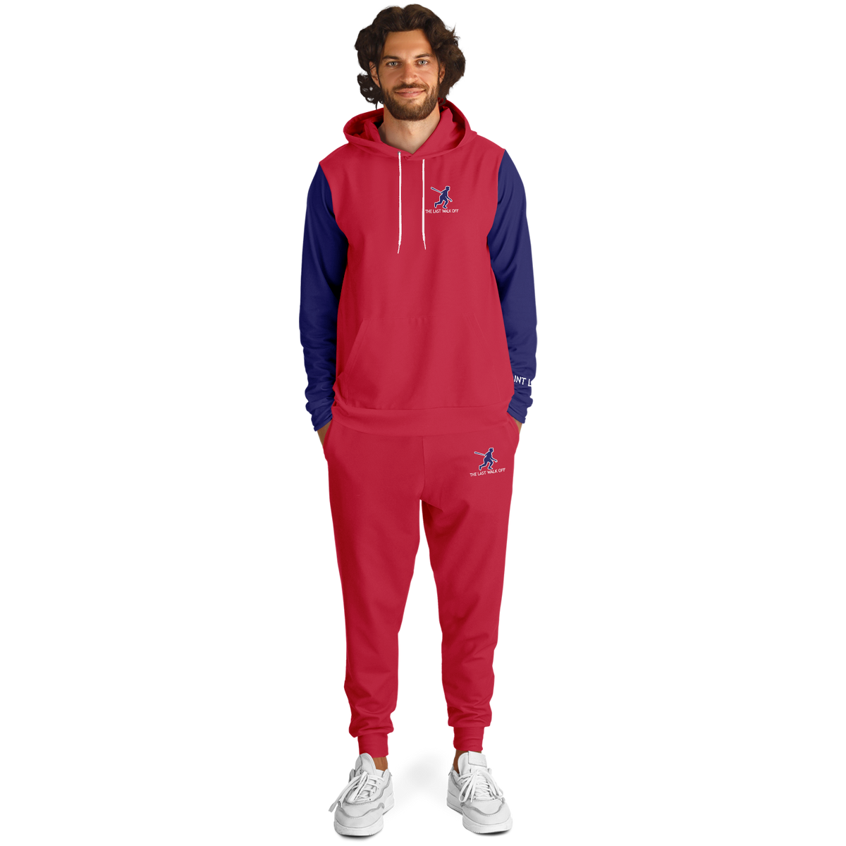 Saint Louis Red Navy Blue Hoodie and Joggers