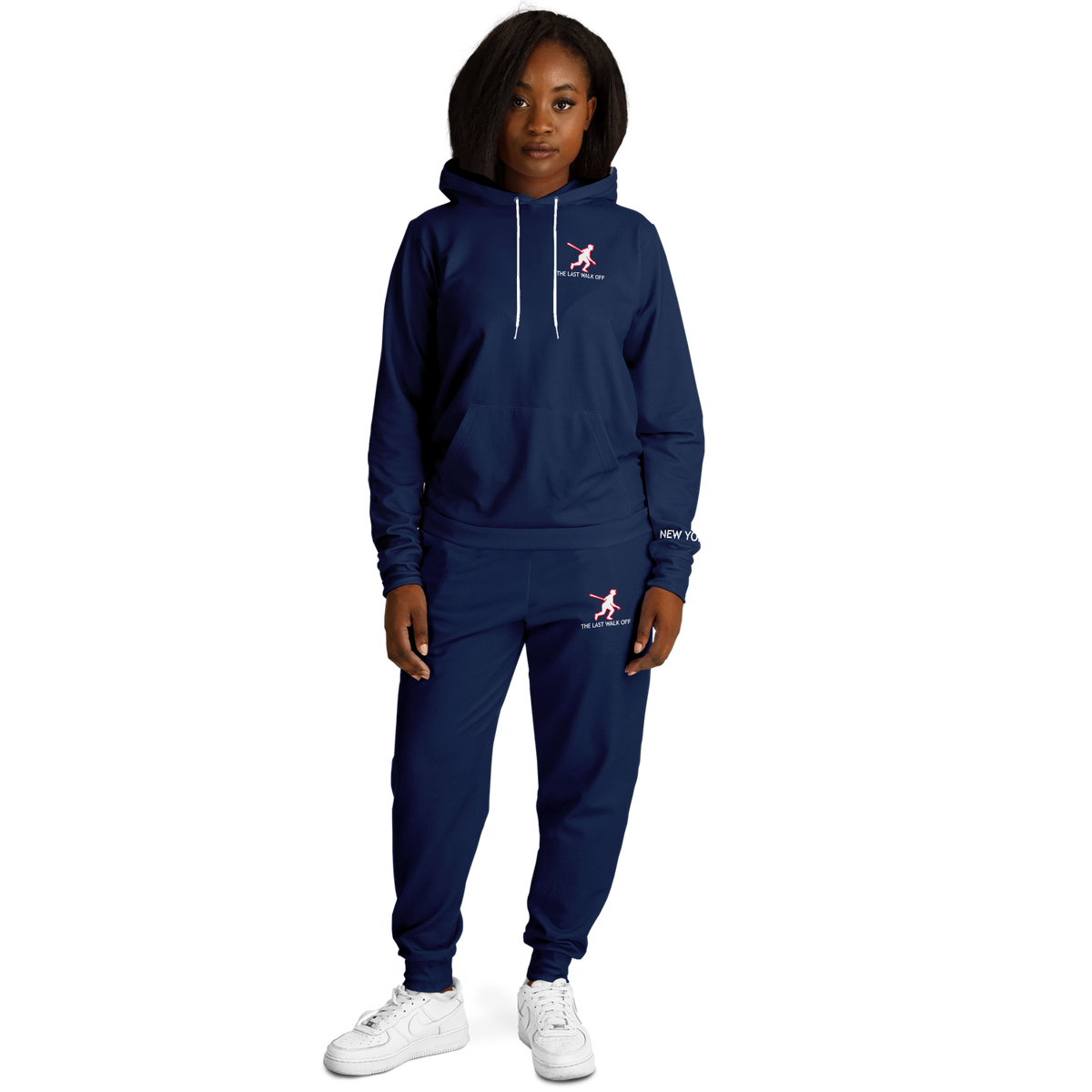 New York Navy Blue Hoodie and Joggers POST