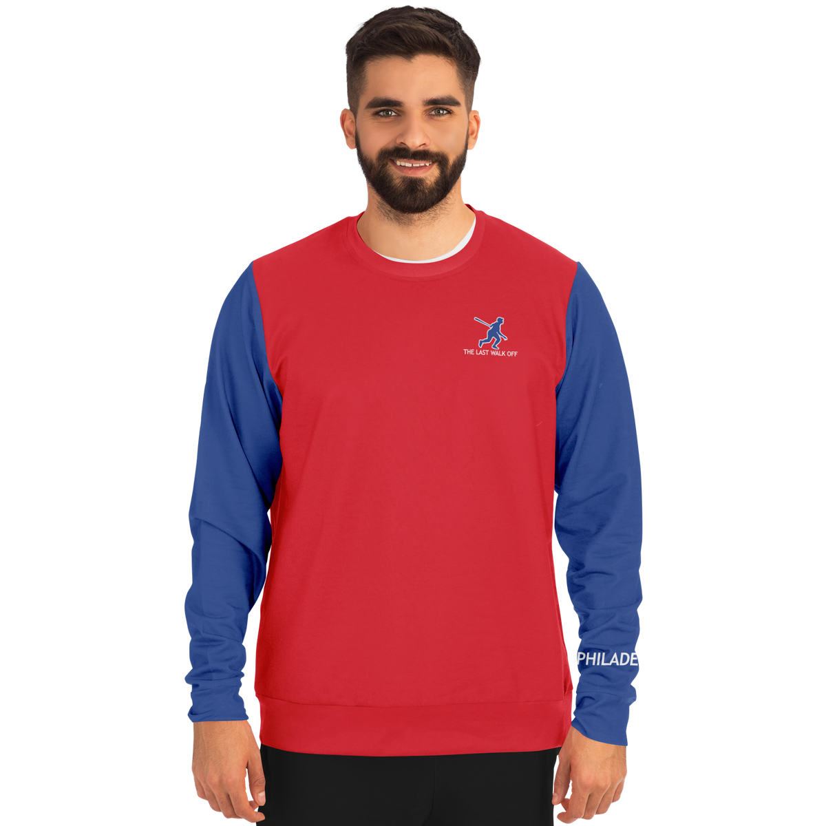 Philadelphia Red Blue Long Sleeve Shirt Liberty Bell