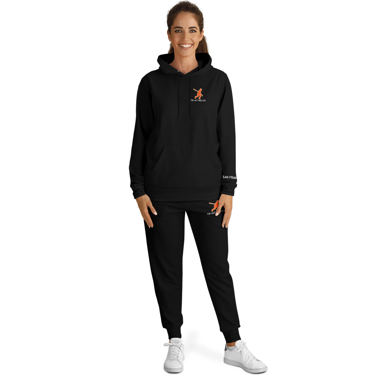 San Francisco Black Hoodie and Joggers TWO