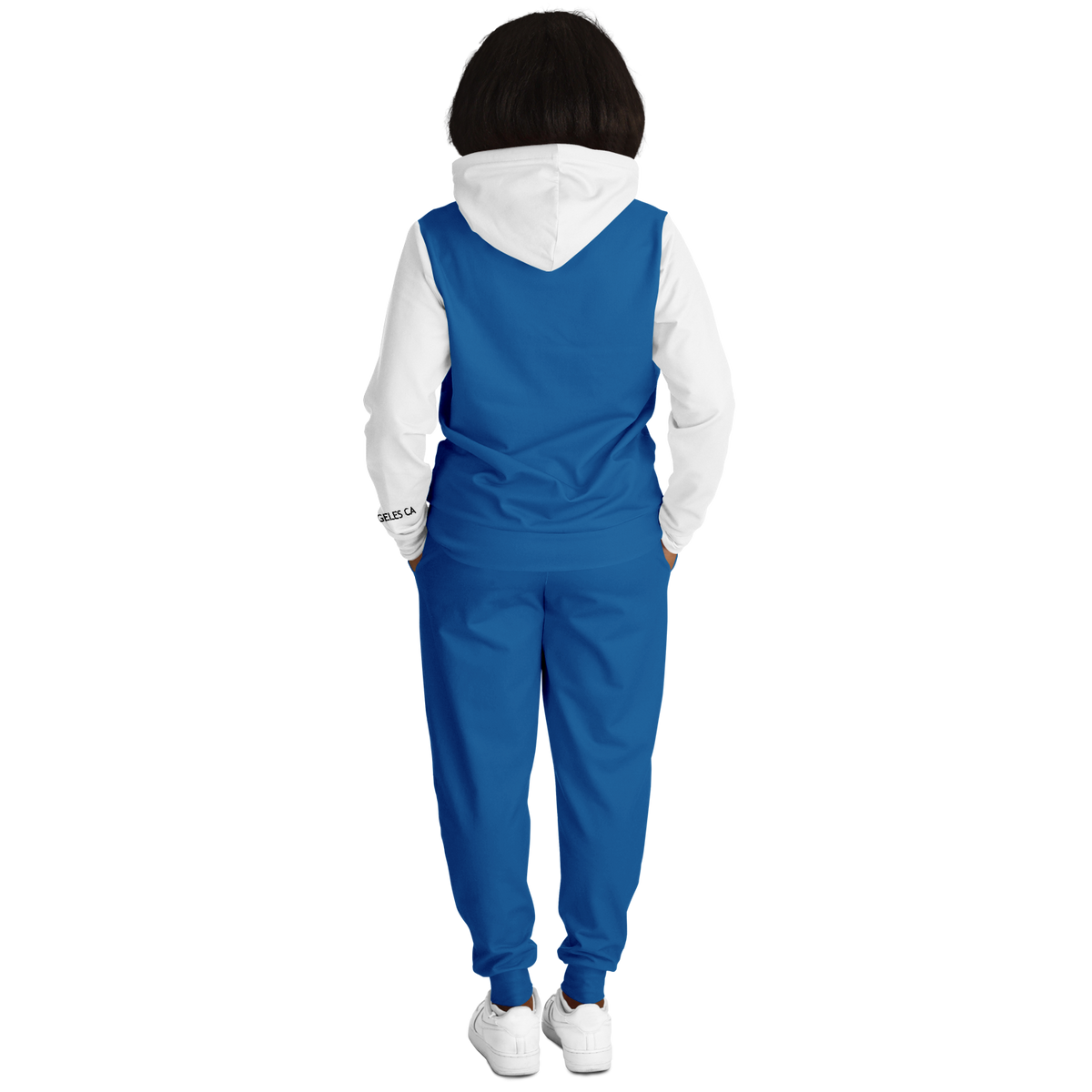 Los Angeles Blue White Hoodie and Joggers