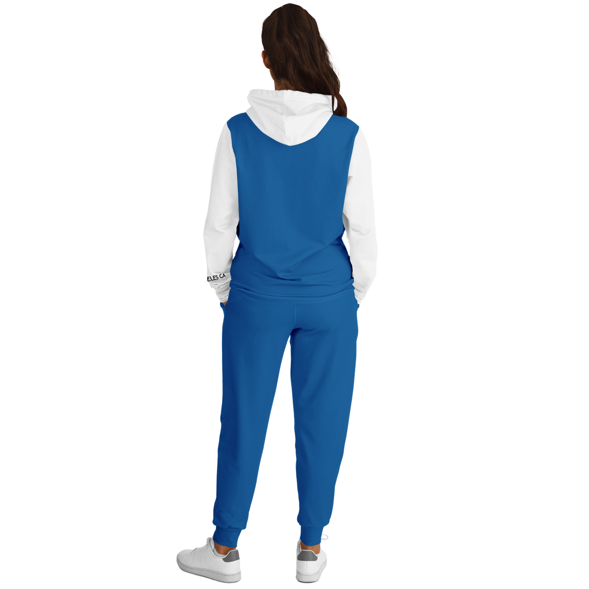 Los Angeles Blue White Hoodie and Joggers