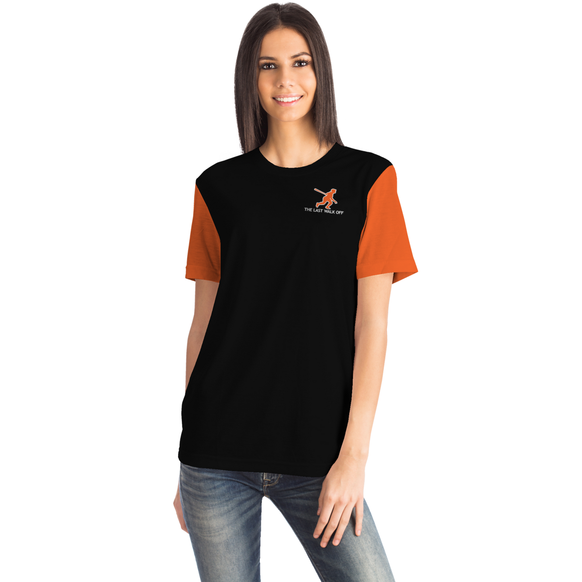 San Francisco Black Orange Short Sleeve Shirt