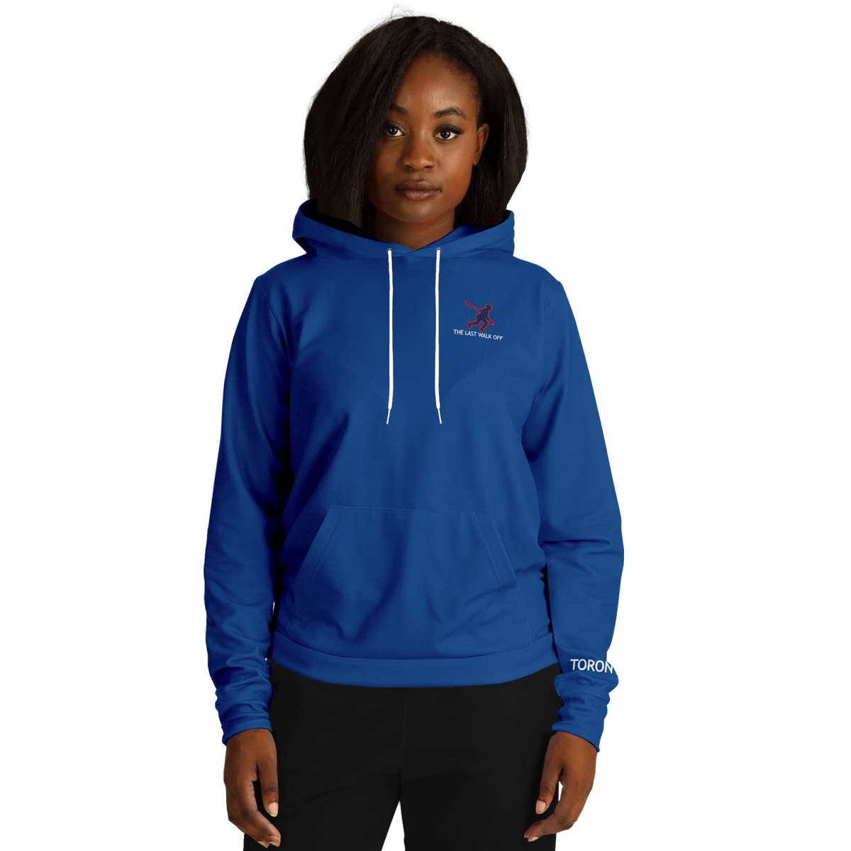 Toronto Blue Hoodie Skyline