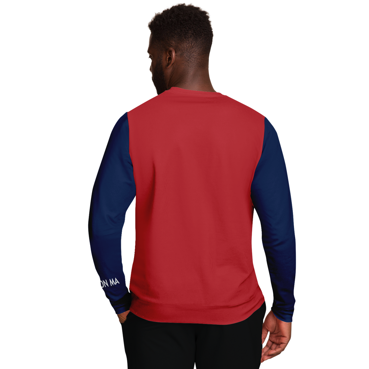 Boston Red Navy Blue Long Sleeve Shirt