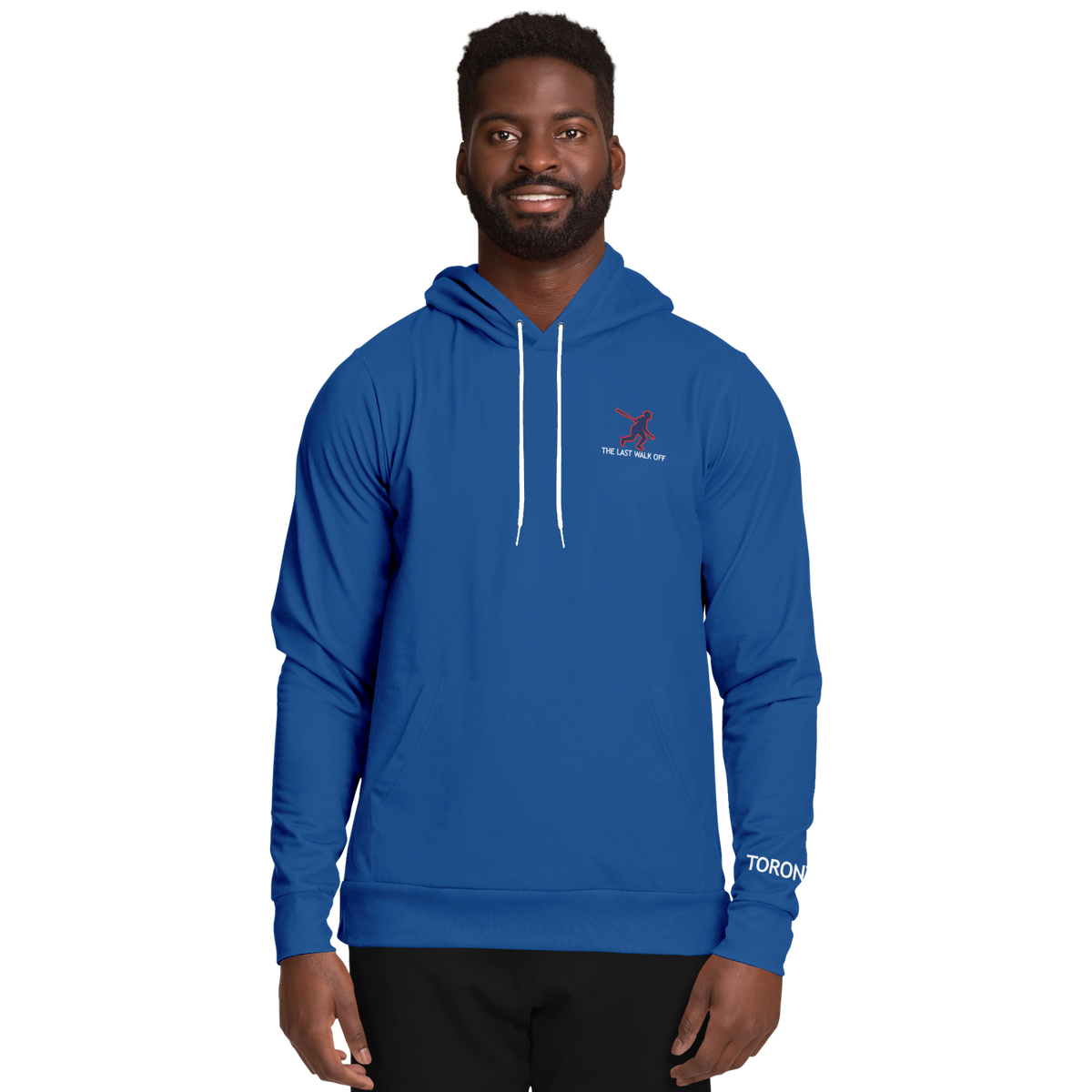 Toronto Blue Hoodie Skyline