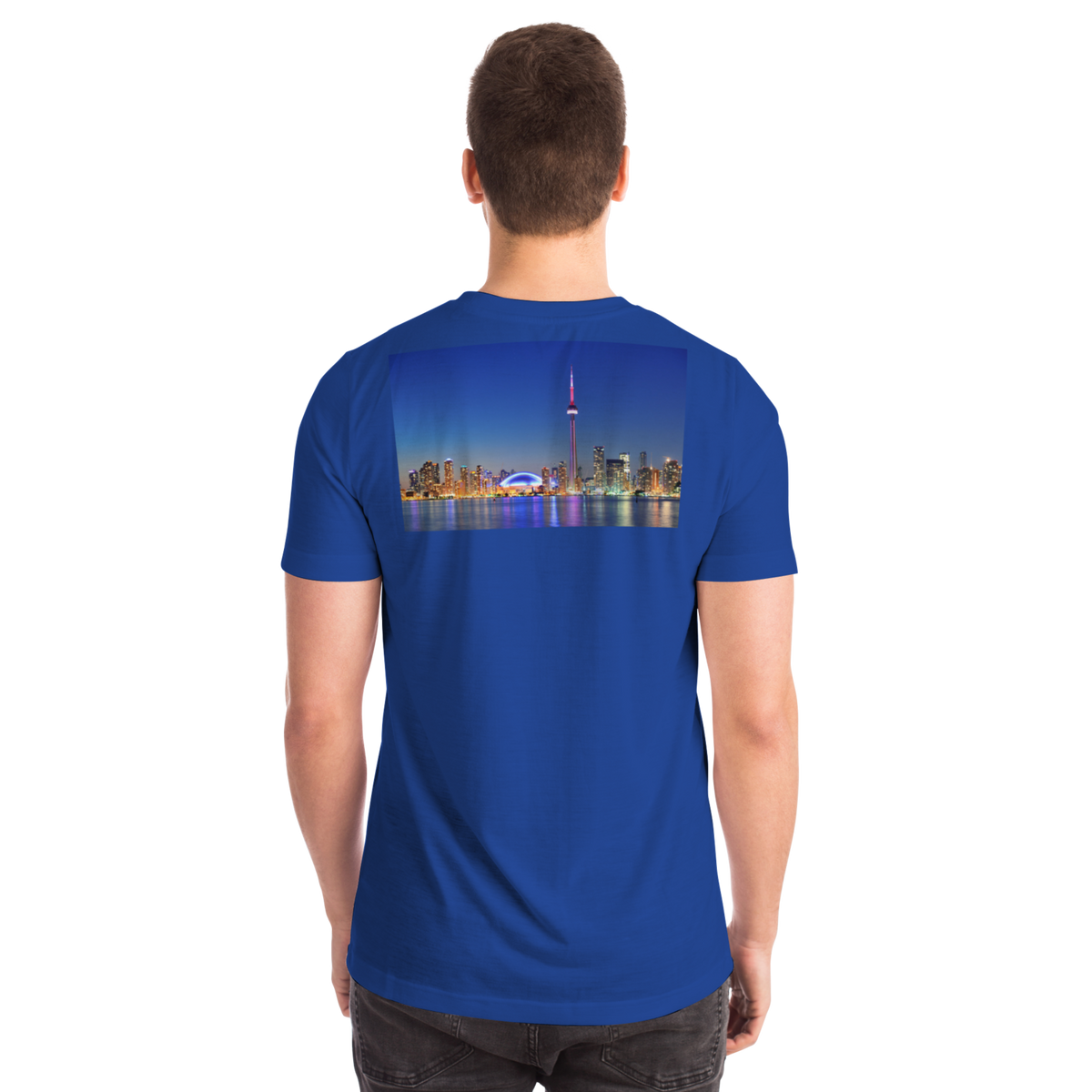 Toronto Blue T-Shirt Skyline