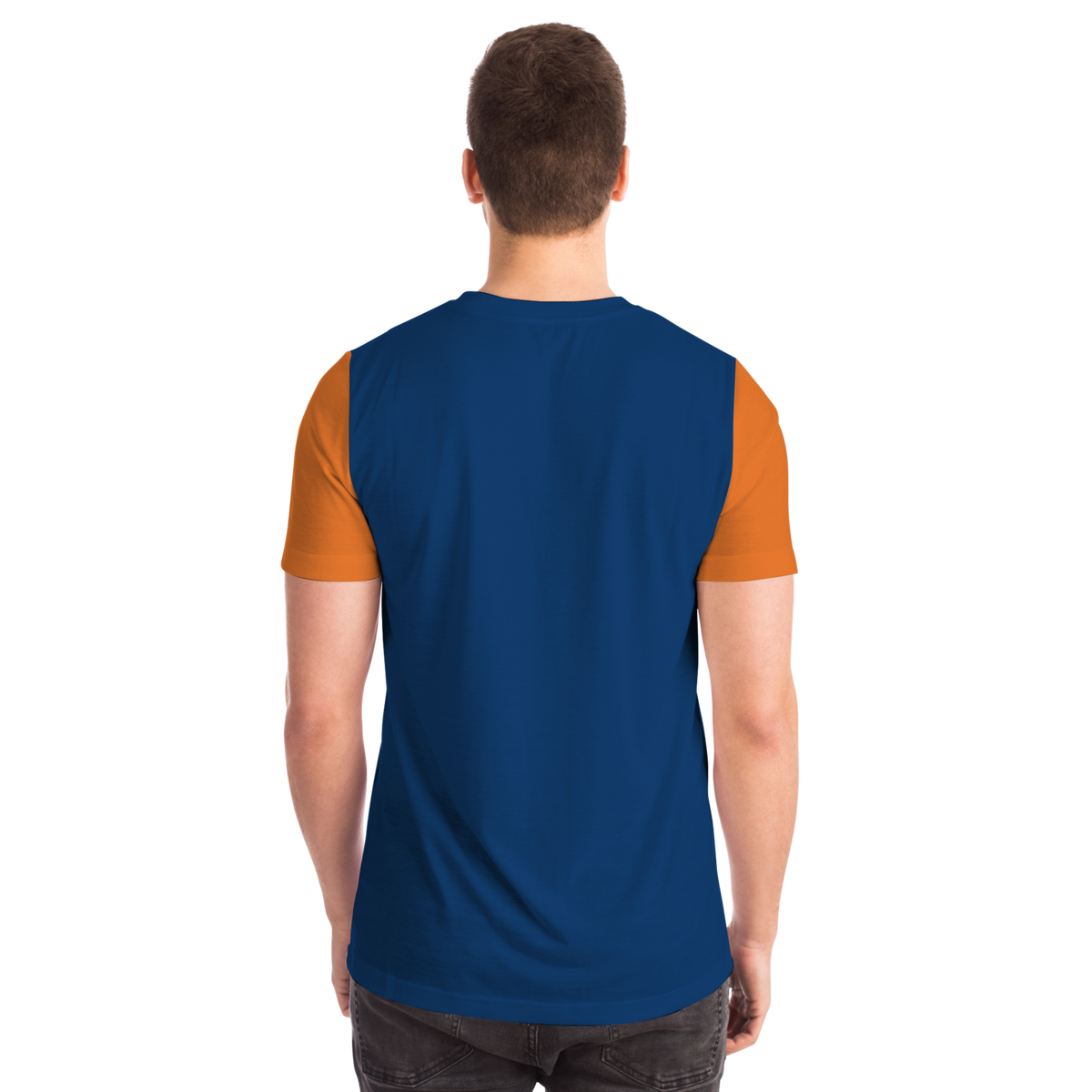 Houston Blue Orange Short Sleeve Shirt