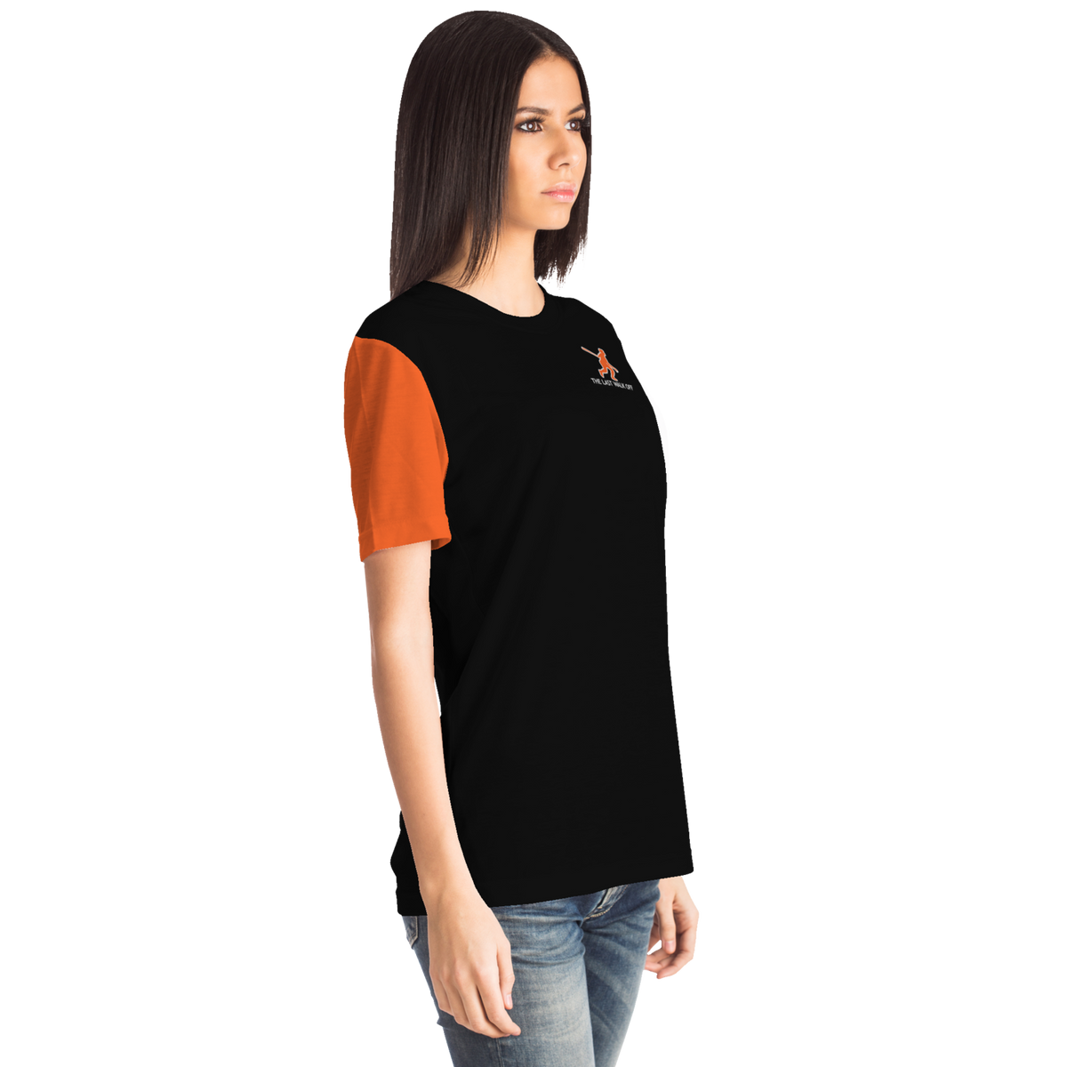 San Francisco Black Orange Short Sleeve Shirt