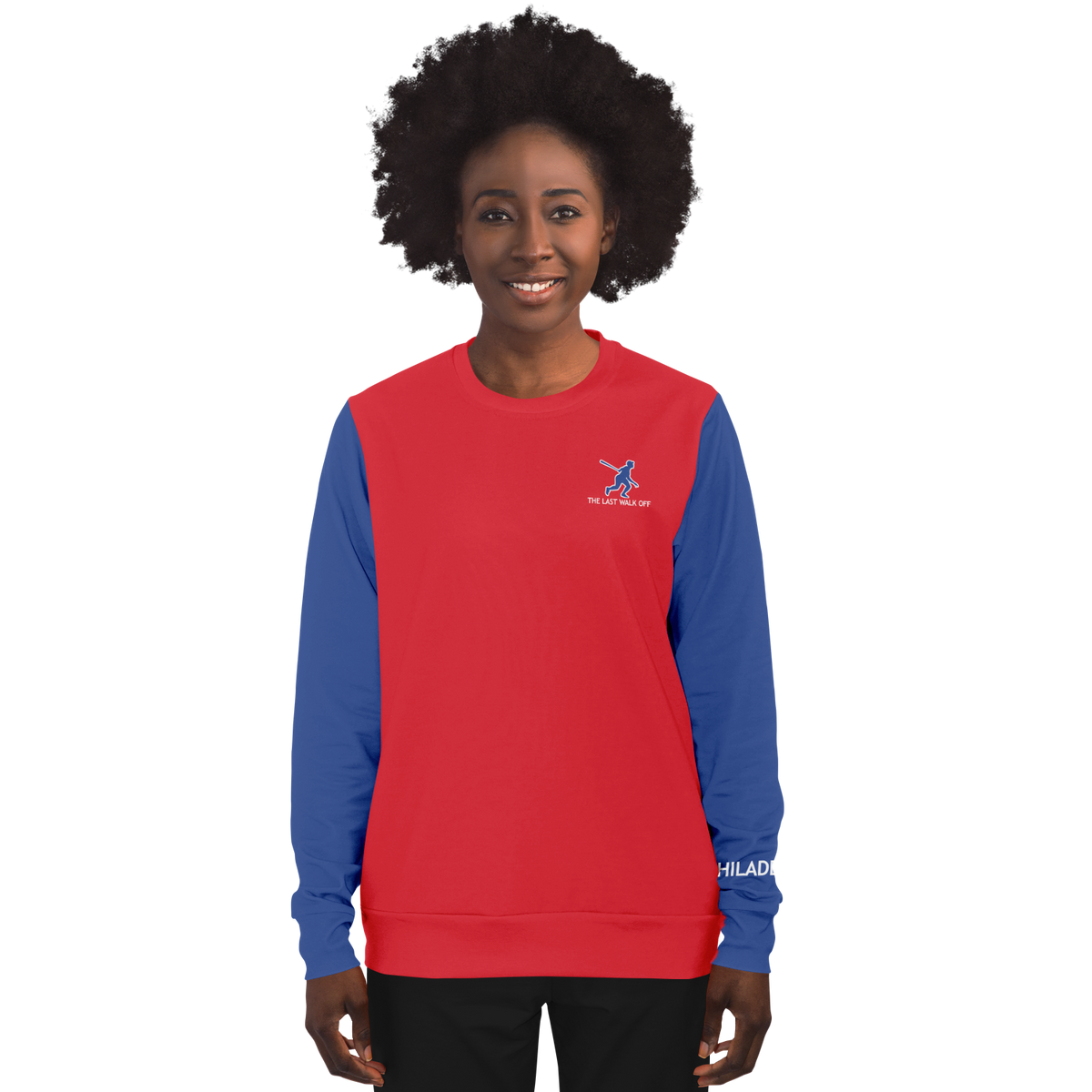 Philadelphia Red Blue Long Sleeve Shirt Liberty Bell