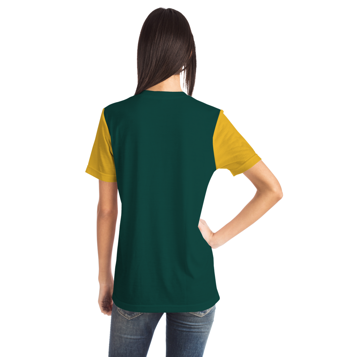 Oakland Green Gold Short Sleeve Shirt