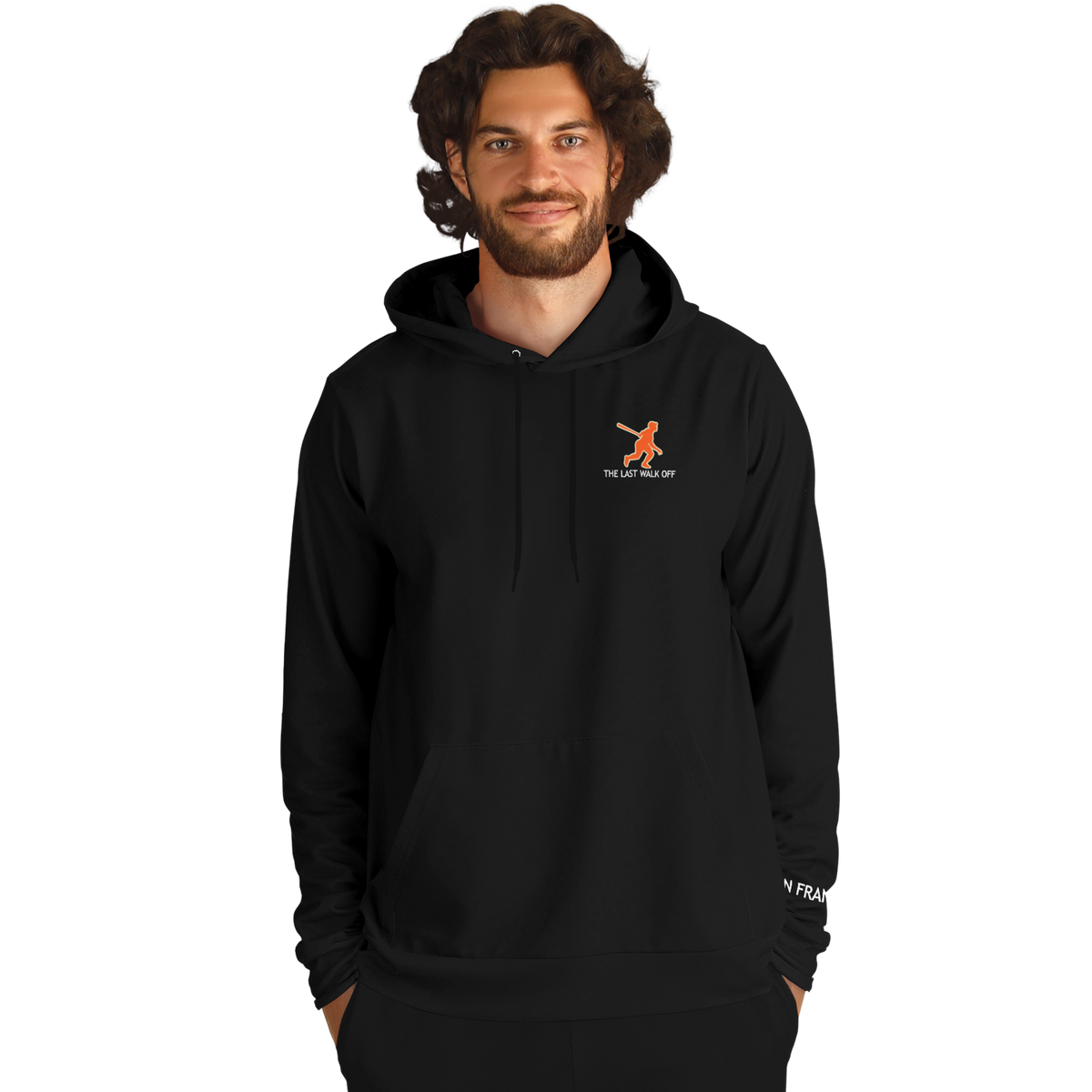 San Francisco Black Hoodie Bridge